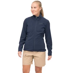 New Bergans Finnsnes Fleece W Jacket - Navy Blue