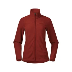 Fashion Bergans Finnsnes Fleece W Jacket - Chianti Red