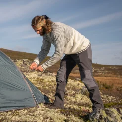Outlet Bergans Fjorda Trekking Hybrid Pants - Solid Charcoal