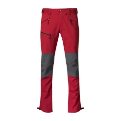Flash Sale Bergans Fjorda Trekking Hybrid Pants - Red / Solid Dark Grey