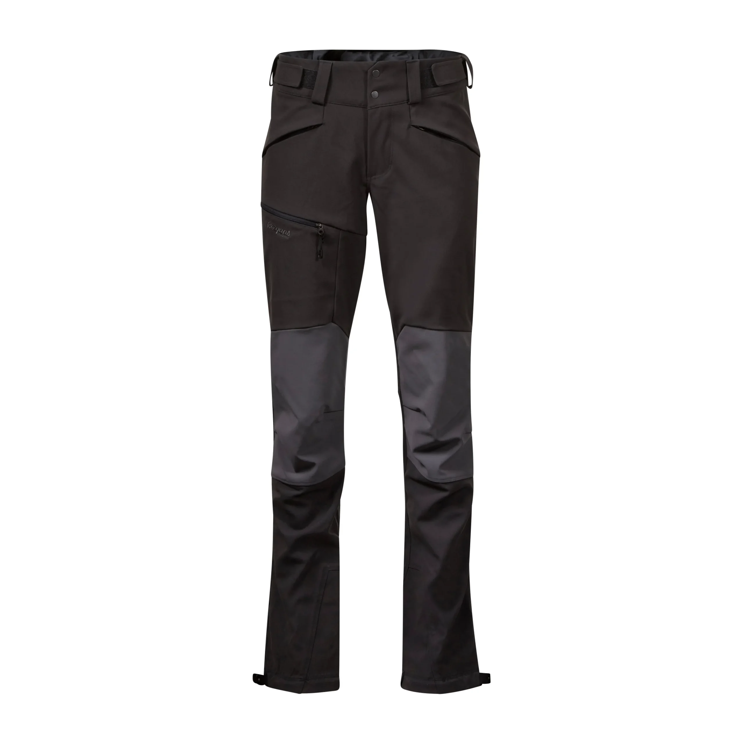 Clearance Bergans Fjorda Trekking Hybrid W Pants - Solid Charcoal