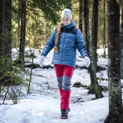 Cheap Bergans Fjorda Trekking Hybrid W Pants - Red / Solid Dark Grey