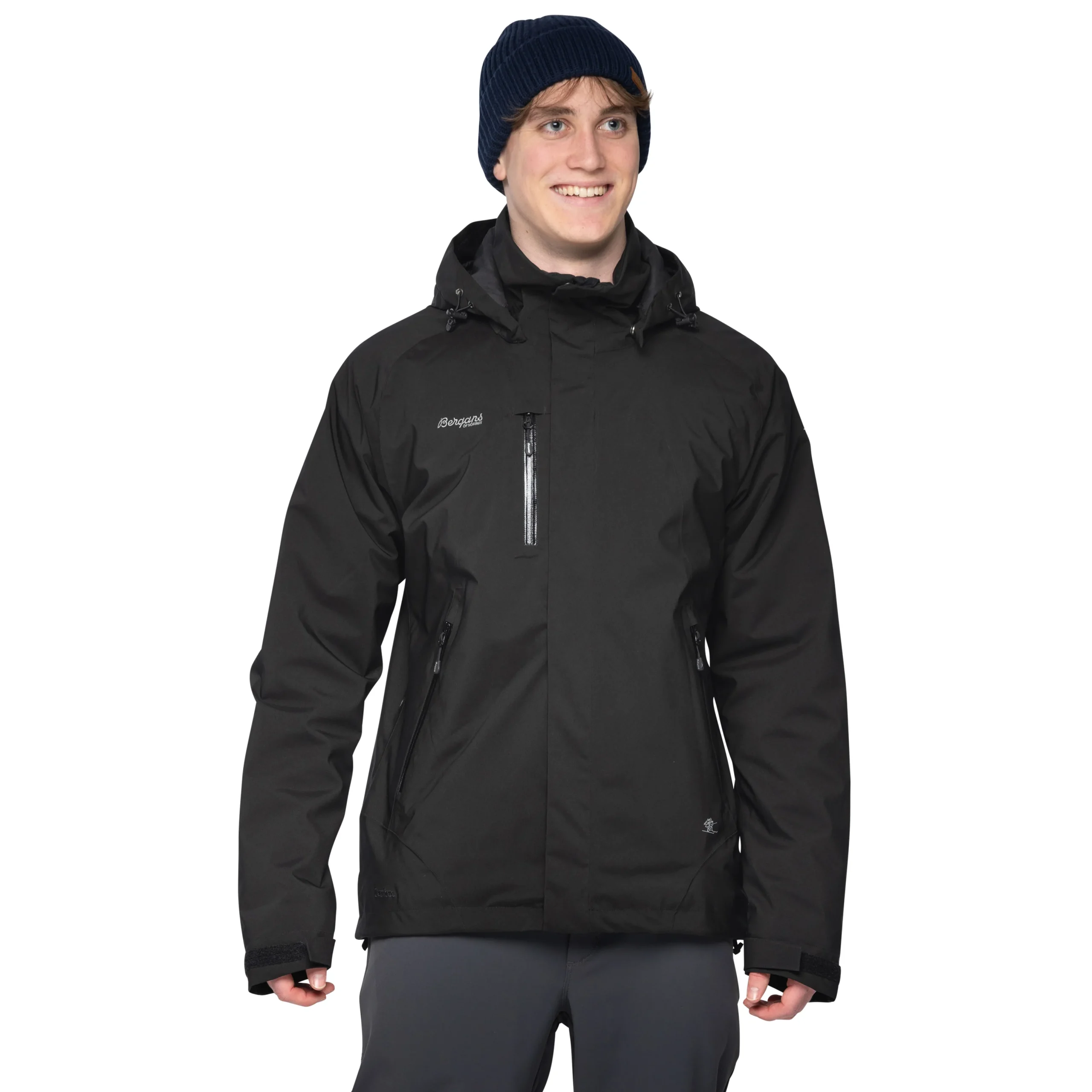 Store Bergans Flya Insulated Jacket - Black