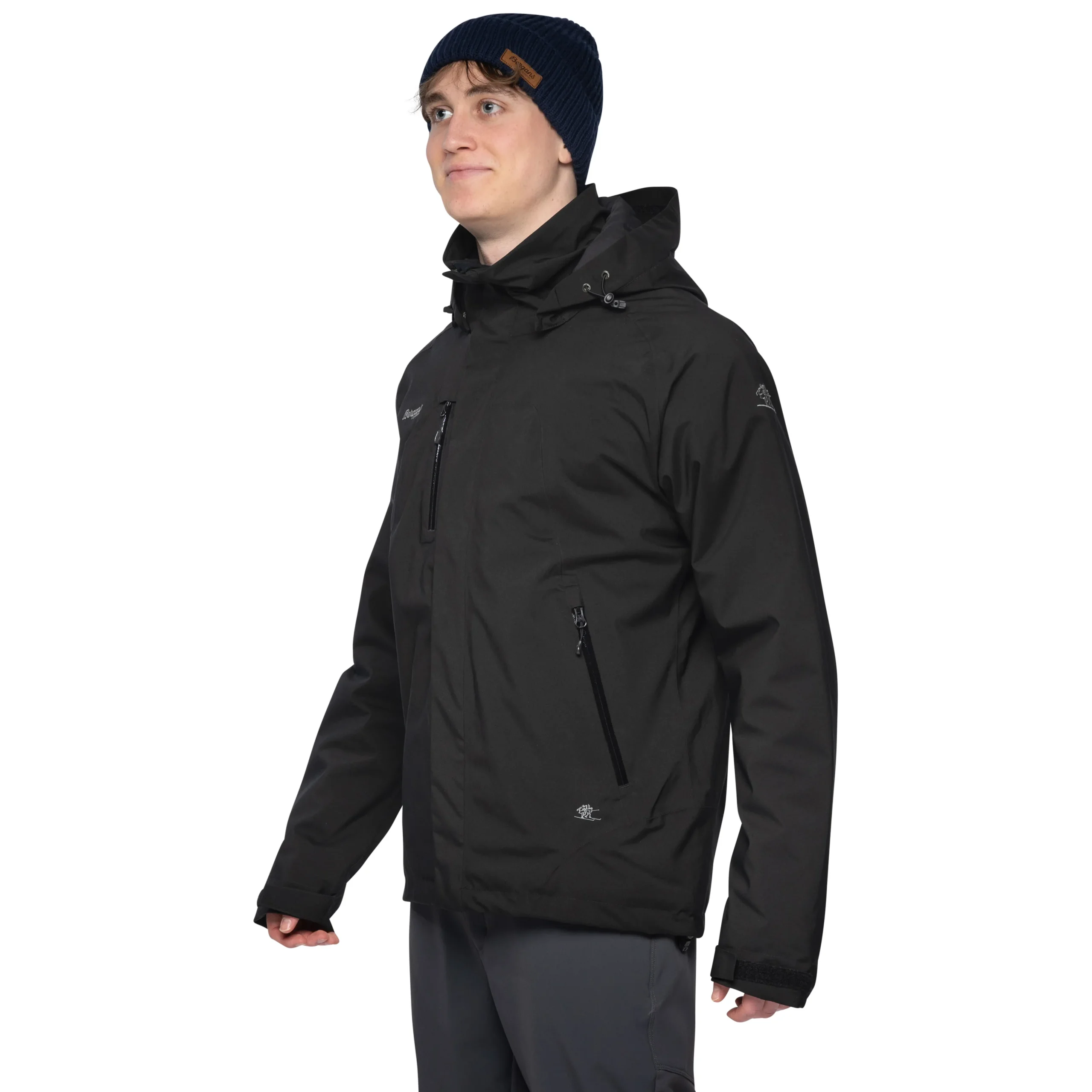 Store Bergans Flya Insulated Jacket - Black