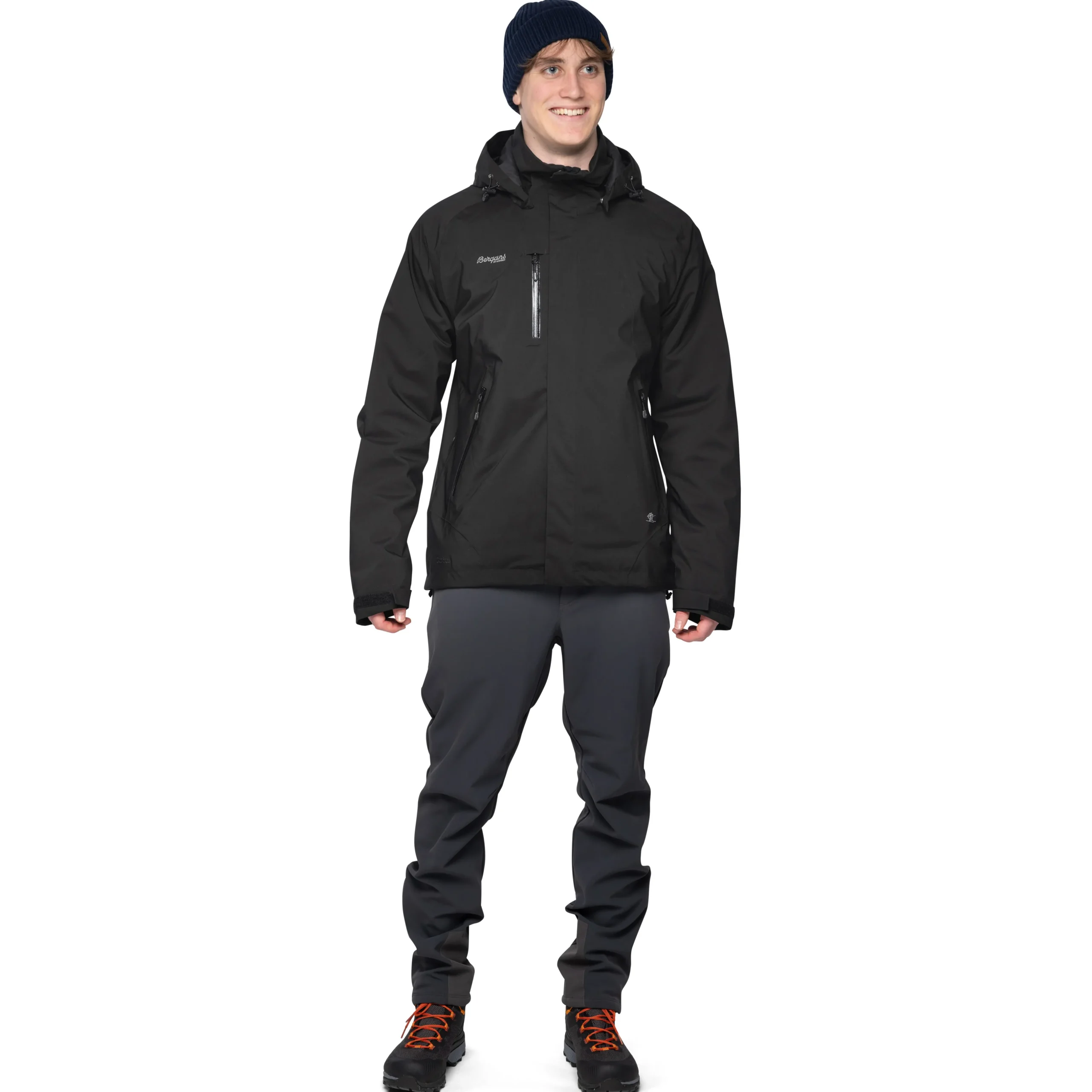 Store Bergans Flya Insulated Jacket - Black