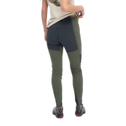 Cheap Bergans Fløyen Outdoor Tights Women - Dark Green Mud / Dark Shadow Grey