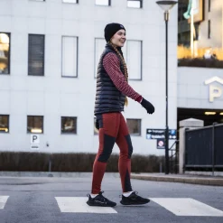Cheap Bergans Fløyen Outdoor Tights Women - Chianti Red