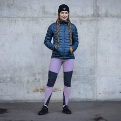Shop Bergans Fløyen Outdoor Tights Women - Lilac Chalk