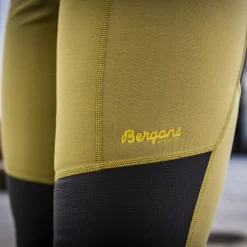 Cheap Bergans Fløyen Outdoor Tights Women - Olive Green