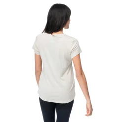 Fashion Bergans Graphic Wool W Tee - Chalk Sand