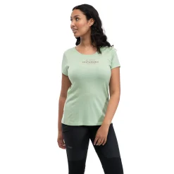 Cheap Bergans Graphic Wool W Tee - Light Jade Green