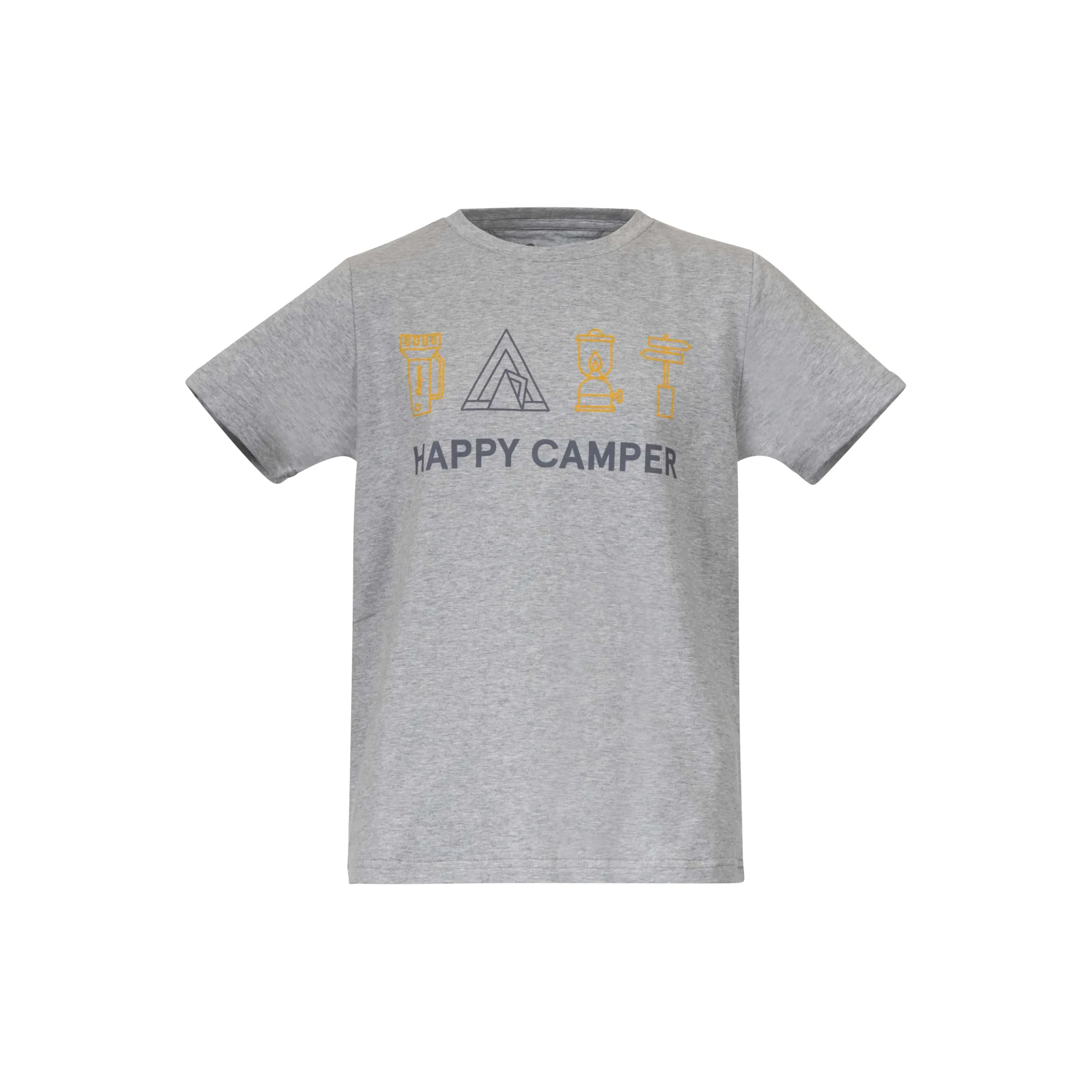 Fashion Bergans Graphic Youth Tee - Grey Melange