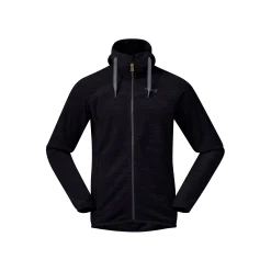 New Bergans Hareid Fleece Jacket - Black