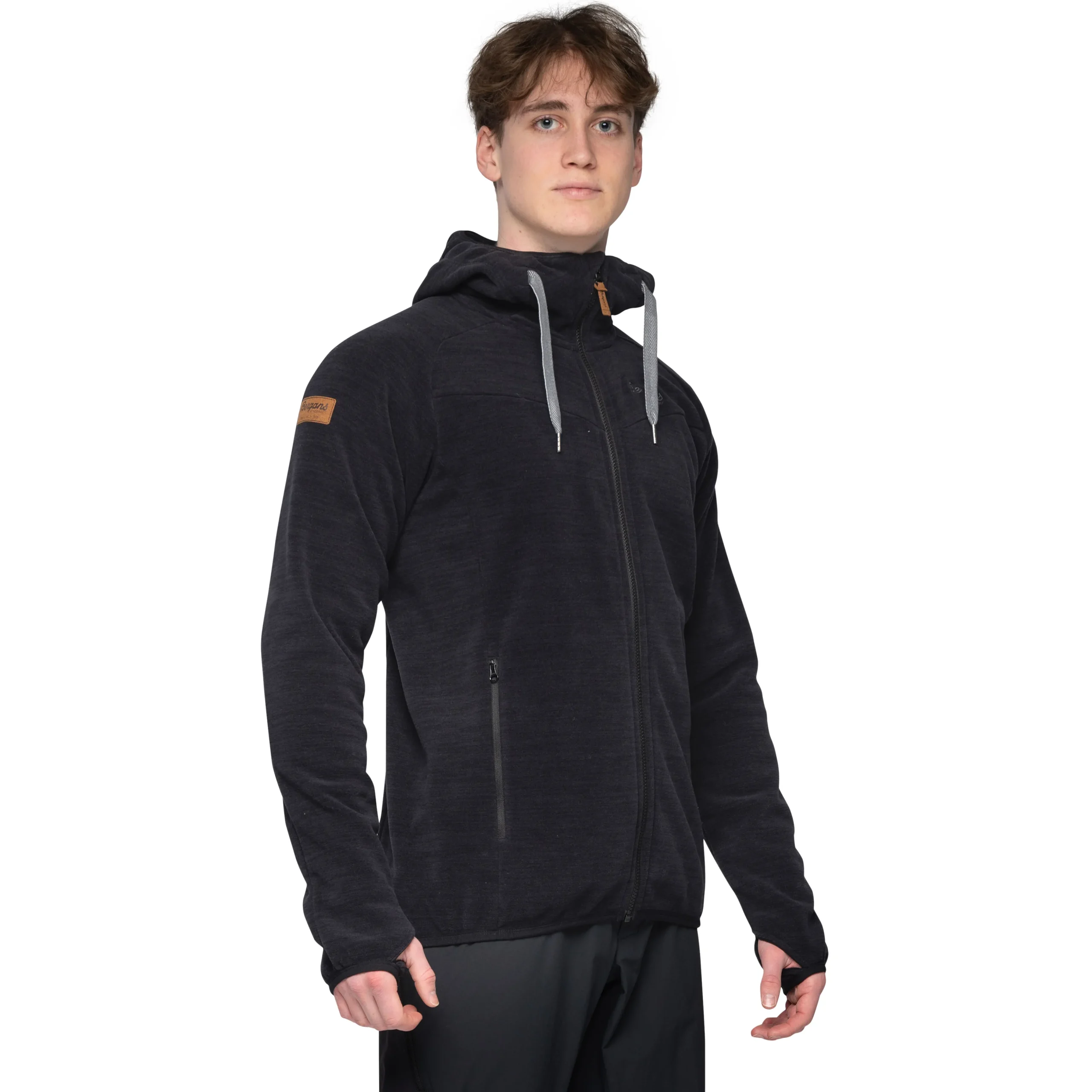 New Bergans Hareid Fleece Jacket - Black