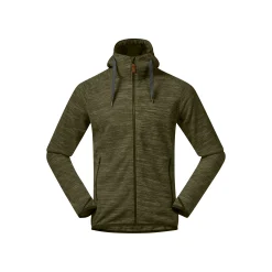 Fashion Bergans Hareid Fleece Jacket - Dark Olive Green