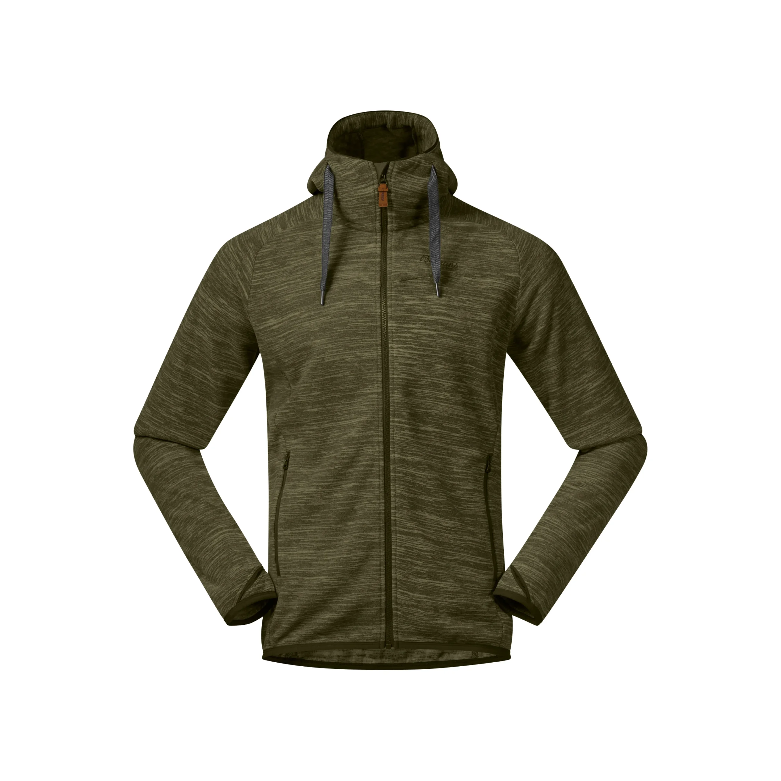 Fashion Bergans Hareid Fleece Jacket - Dark Olive Green