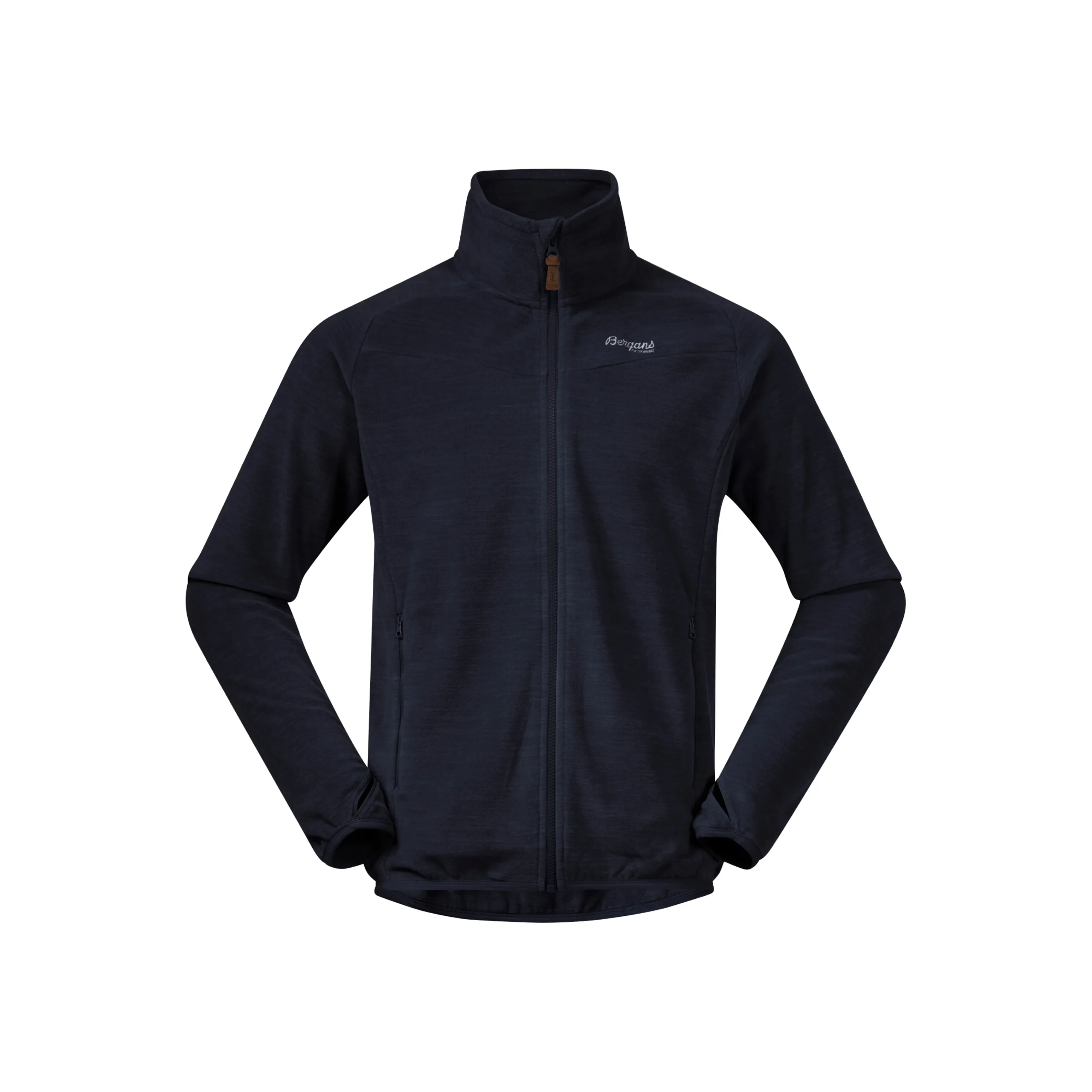 Online Bergans Hareid Fleece Jacket NoHood - Dark Navy