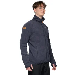 Online Bergans Hareid Fleece Jacket NoHood - Dark Navy