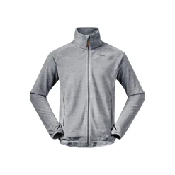 Cheap Bergans Hareid Fleece Jacket NoHood - Aluminium