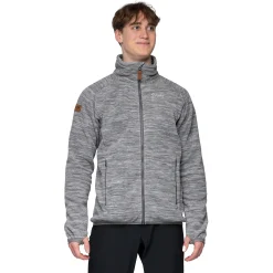 Cheap Bergans Hareid Fleece Jacket NoHood - Aluminium