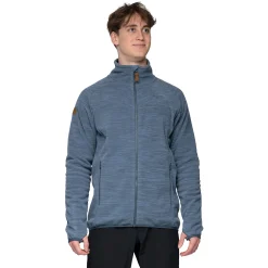 Outlet Bergans Hareid Fleece Jacket NoHood - Orion Blue