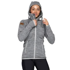 Hot Bergans Hareid Fleece W Jacket - Aluminium