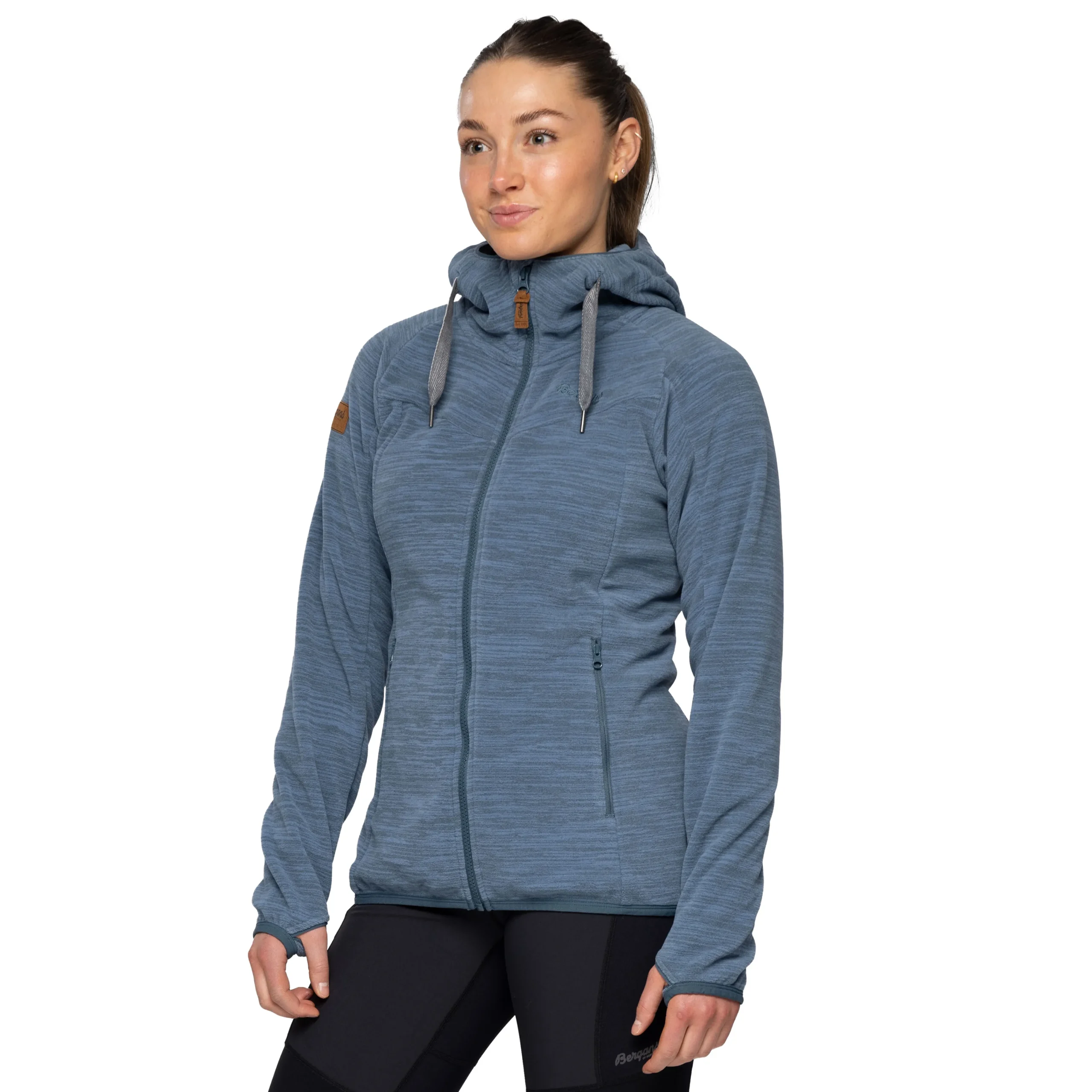 Outlet Bergans Hareid Fleece W Jacket - Orion Blue