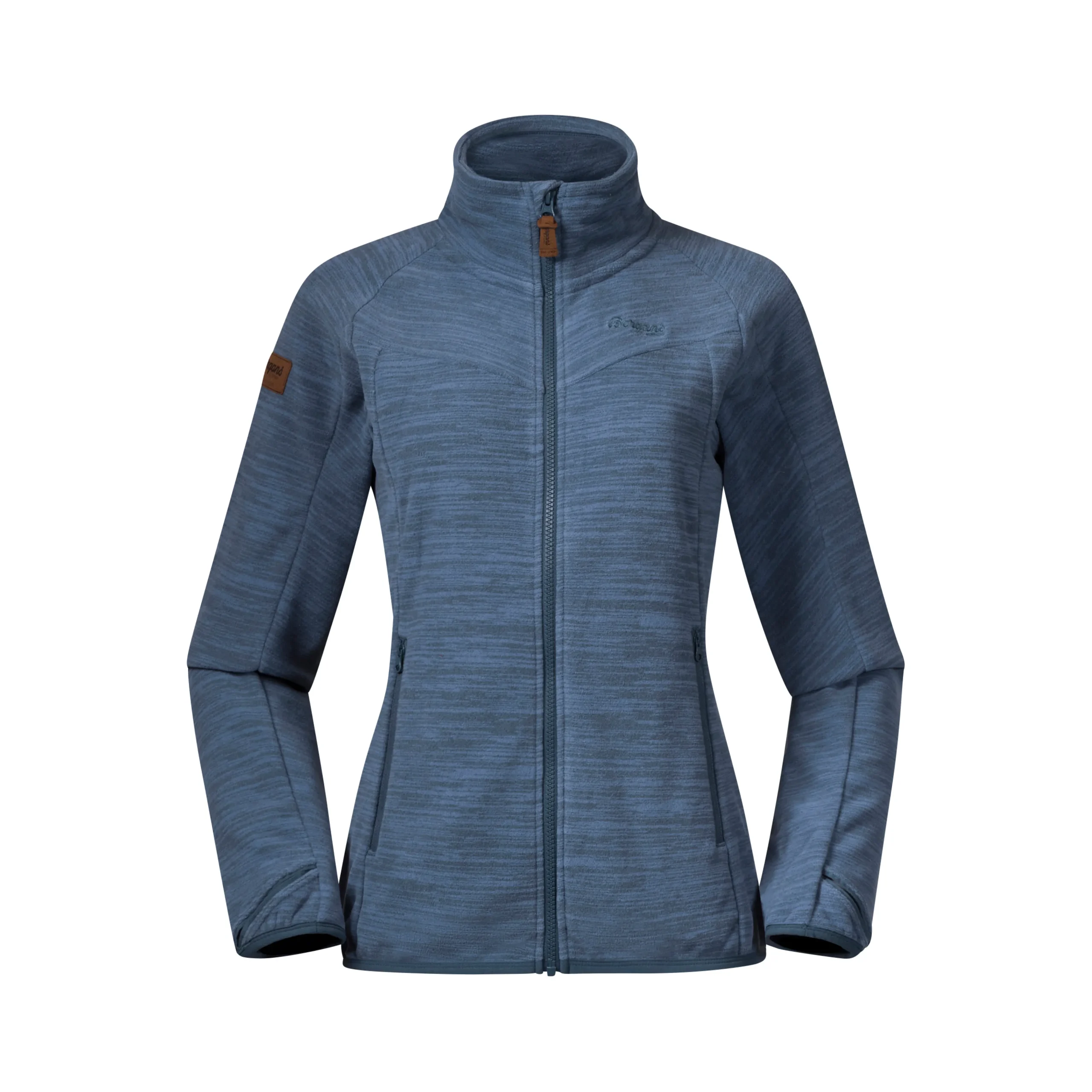 Cheap Bergans Hareid Fleece W Jacket NoHood - Orion Blue