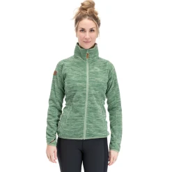 Store Bergans Hareid Fleece W Jacket NoHood - Jade Green