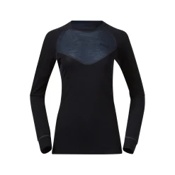 Best Bergans Inner:Light W Long Sleeve - Dark Navy