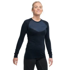 Best Bergans Inner:Light W Long Sleeve - Dark Navy