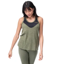 Cheap Bergans Inner:Light W Singlet - Olive Green