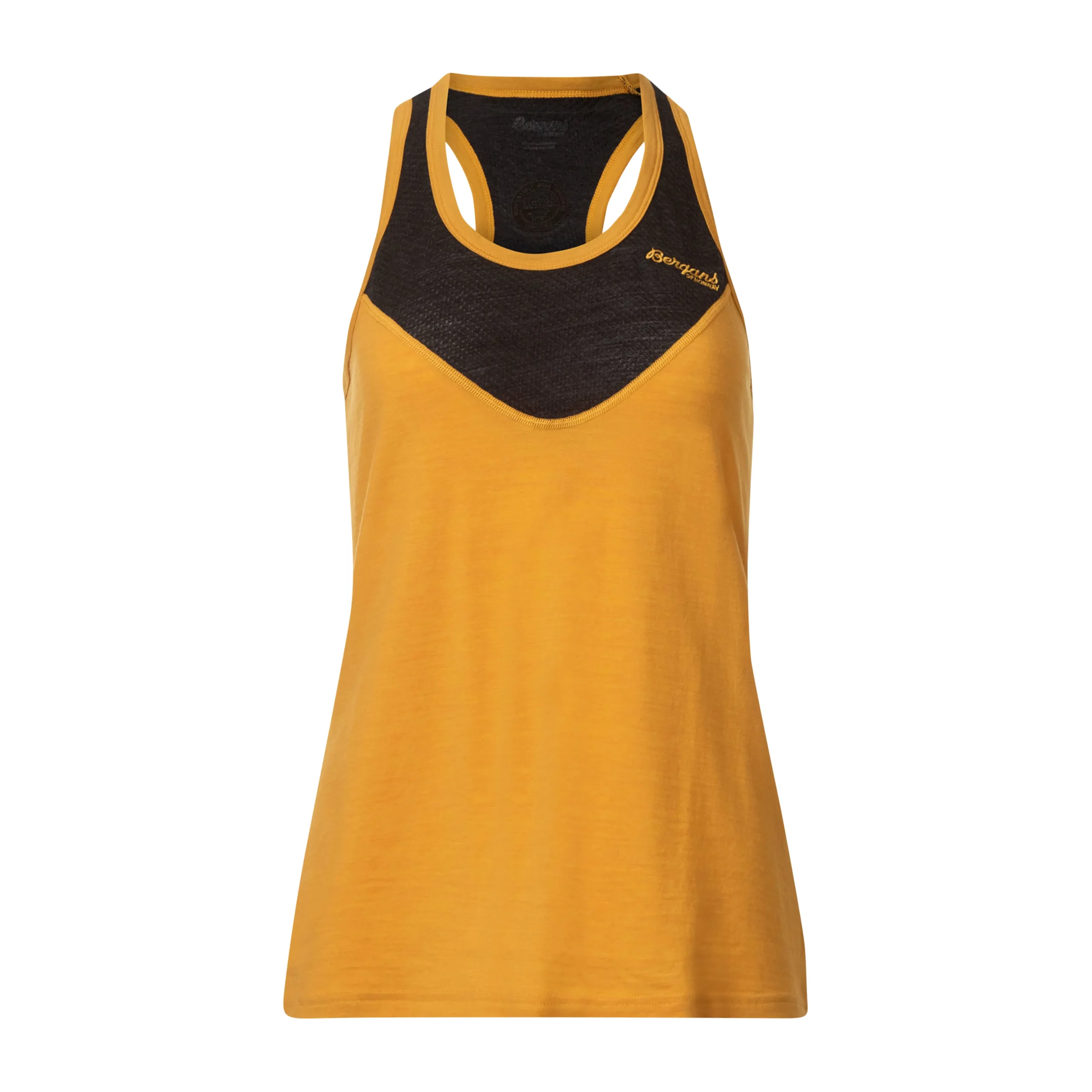 Clearance Bergans Inner:Light W Singlet - Golden Yellow