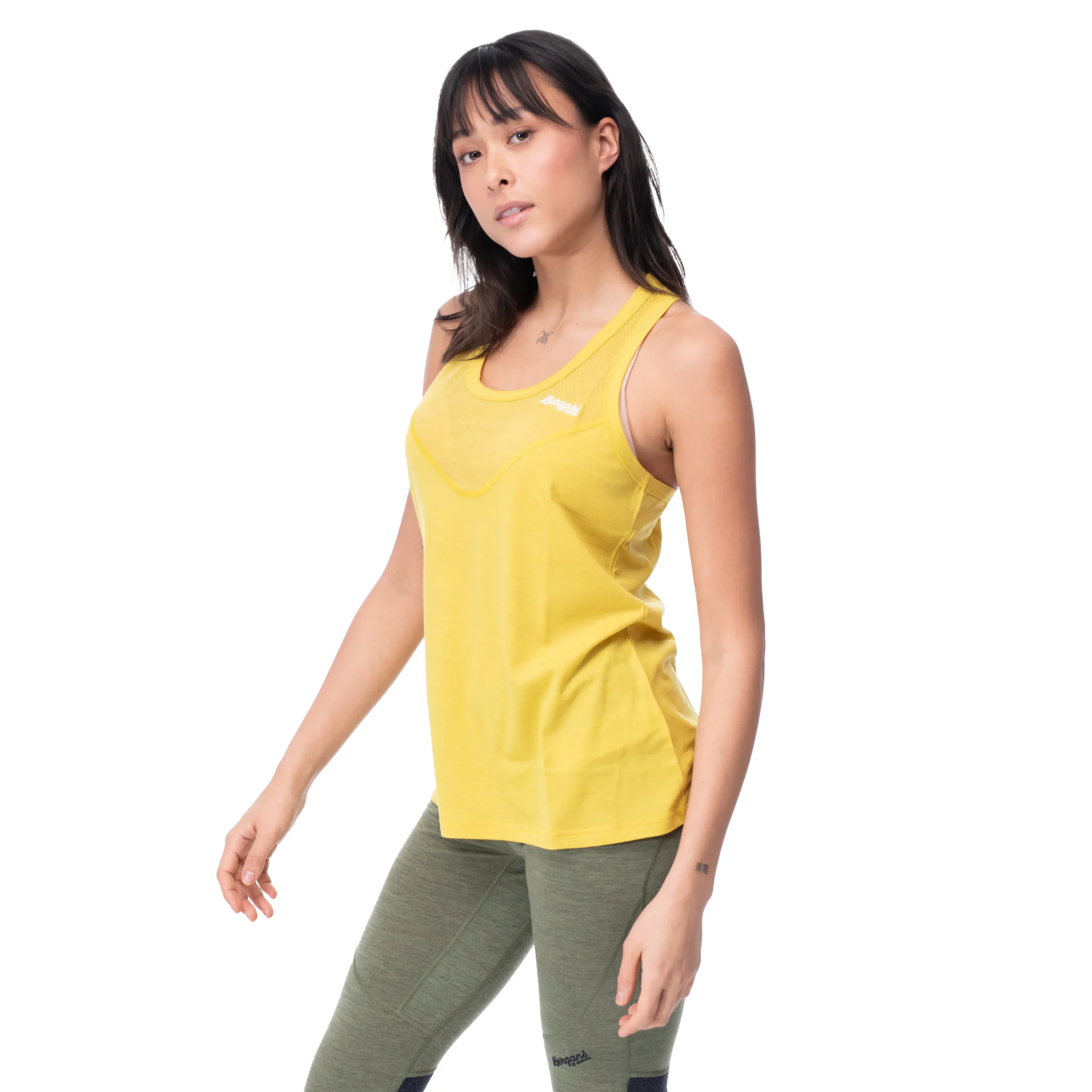 New Bergans Inner:Light W Singlet - Pineapple