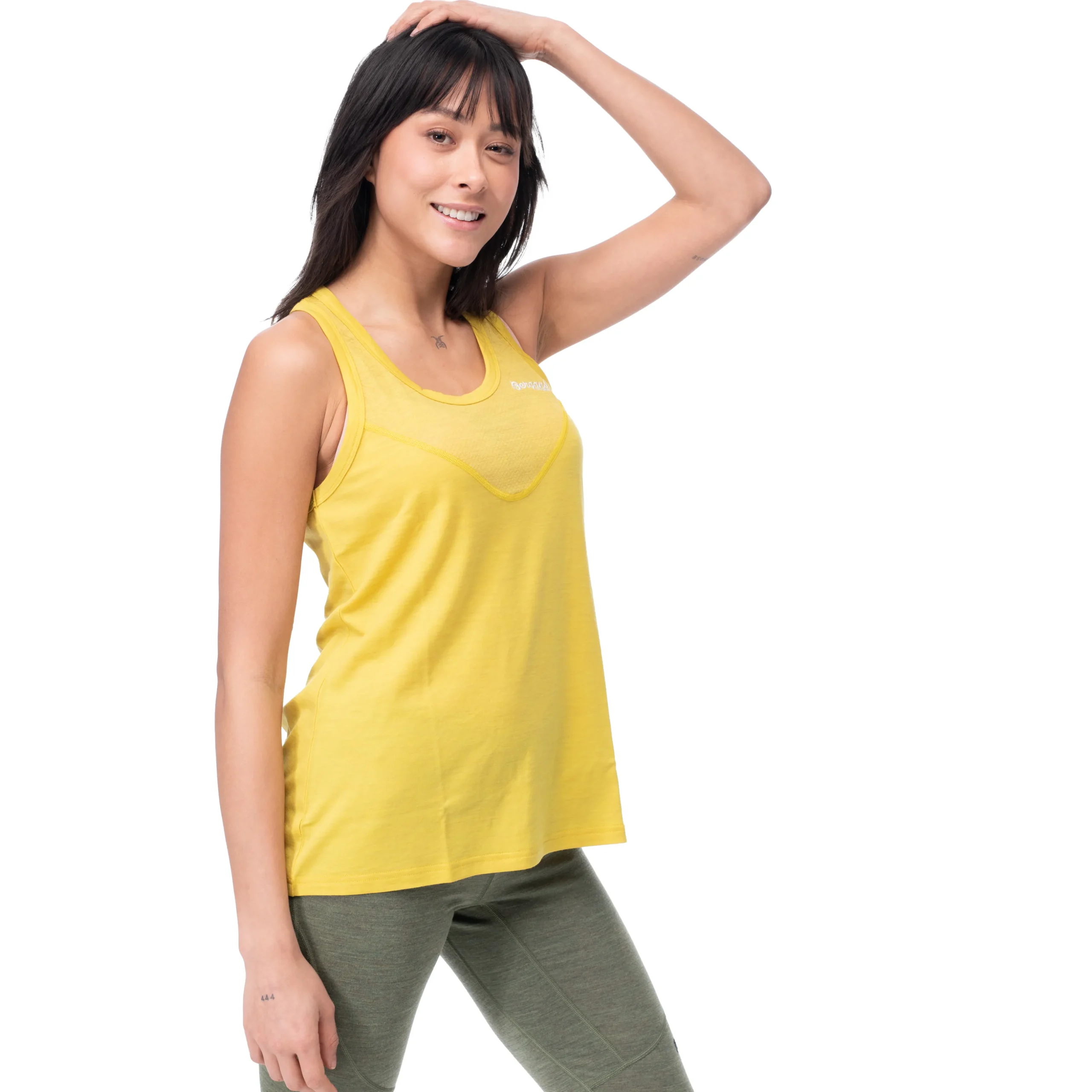 New Bergans Inner:Light W Singlet - Pineapple