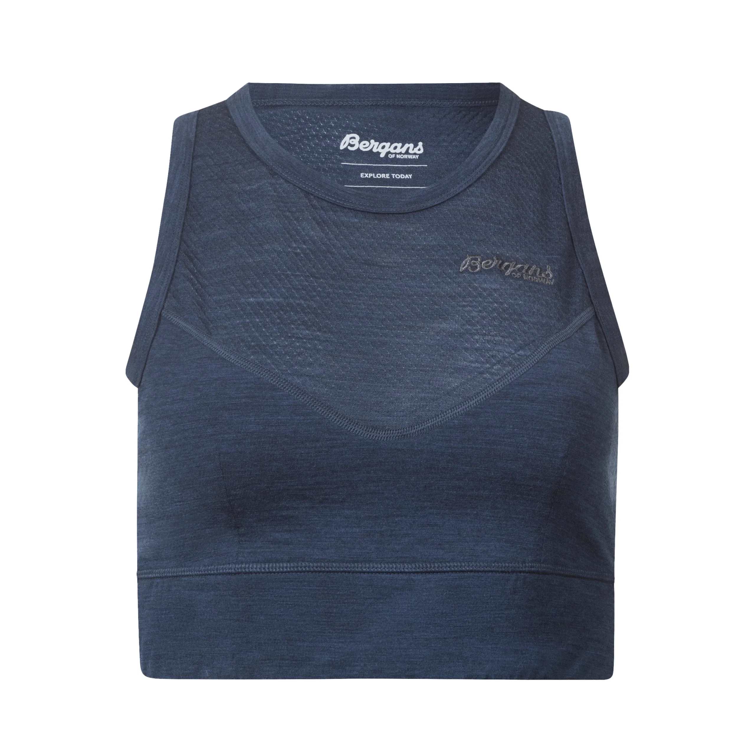 Discount Bergans Inner:Light W Top - Navy Blue