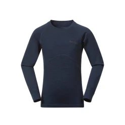 Cheap Bergans Inner:Pure Kids Long Sleeve - Navy Blue