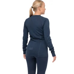 Hot Bergans Inner:Pure W Long Sleeve - Navy Blue