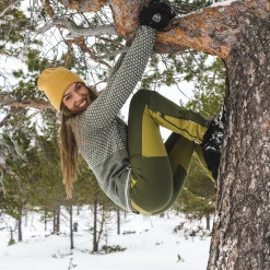 Flash Sale Bergans Istjern Warm Flex W Pant - Dark Olive Green / Olive Green