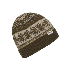 Best Bergans Jacquard Beanie - Dark Olive Green / Olive Green