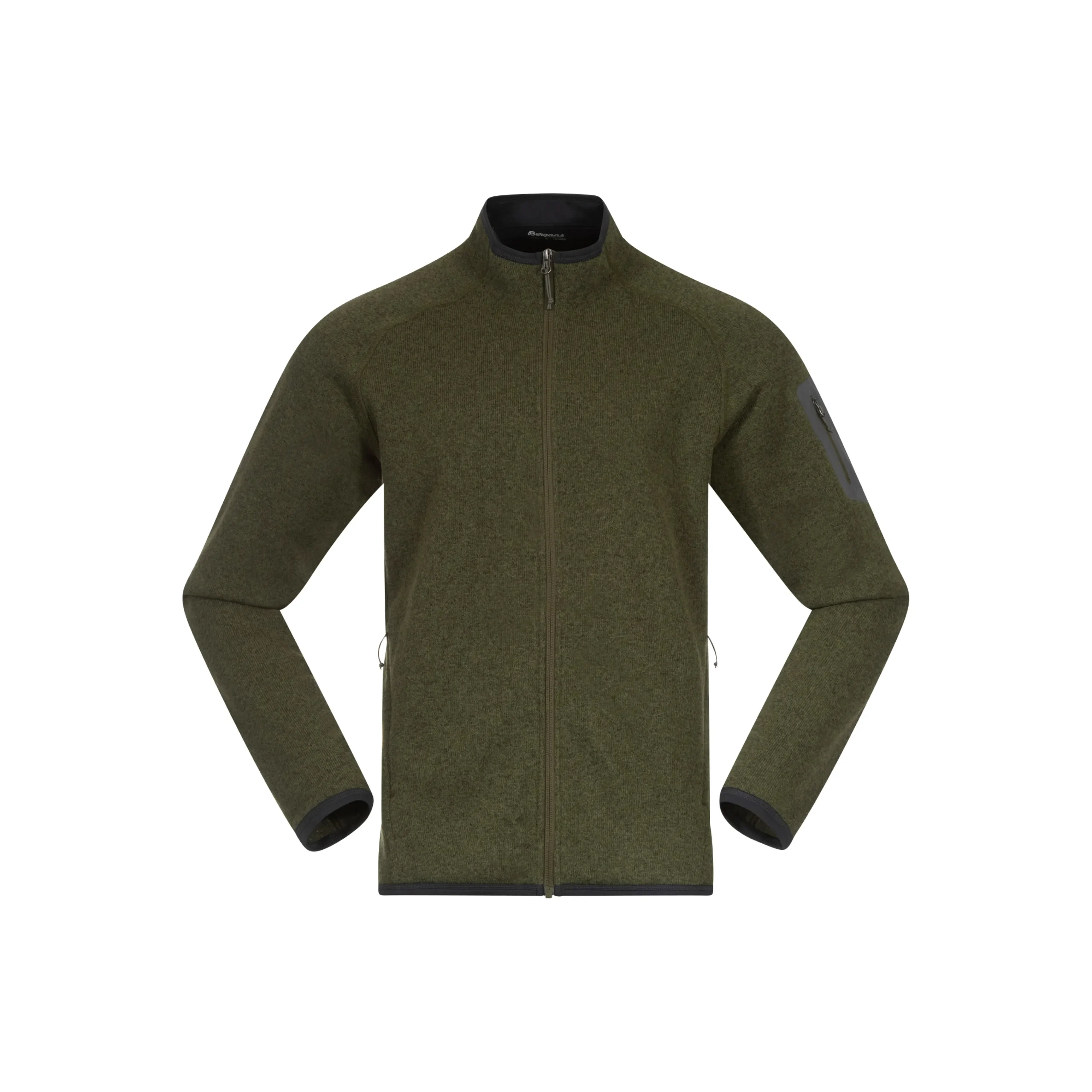 Flash Sale Bergans Kamphaug Knitted Jacket - Dark Olive Green