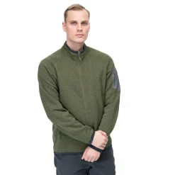 Flash Sale Bergans Kamphaug Knitted Jacket - Dark Olive Green