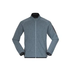 Cheap Bergans Kamphaug Knitted Jacket - Husky Blue