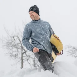 Cheap Bergans Kamphaug Knitted Jacket - Husky Blue