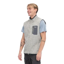 Cheap Bergans Kamphaug Knitted Vest Men - Chalk Sand