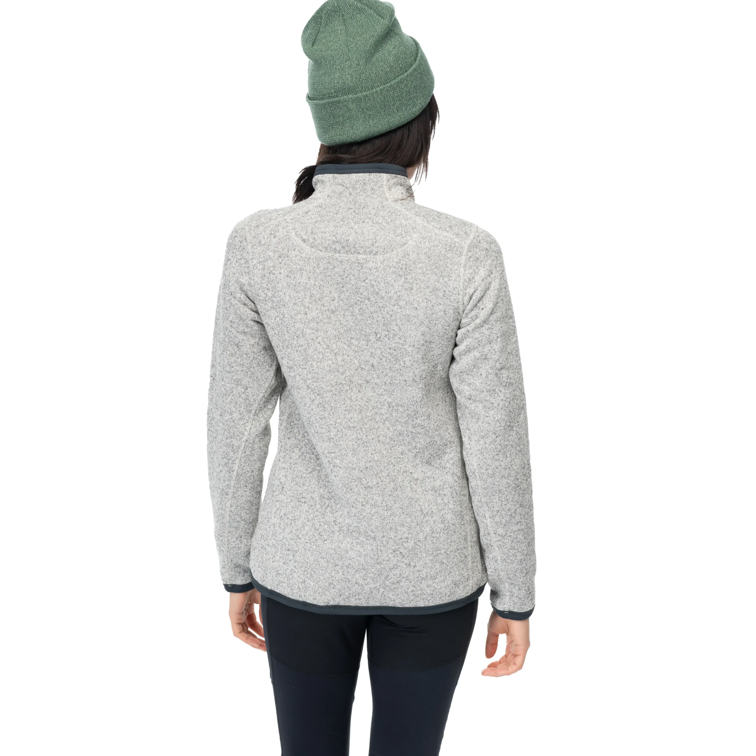 Shop Bergans Kamphaug Knitted W Half Zip - Chalk Sand