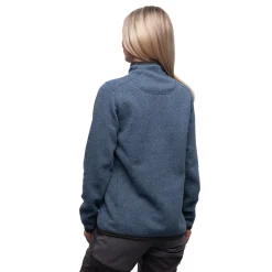 Sale Bergans Kamphaug Knitted W Half Zip - Orion Blue