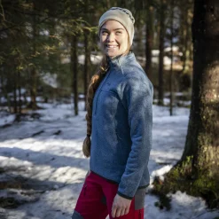 Sale Bergans Kamphaug Knitted W Half Zip - Orion Blue