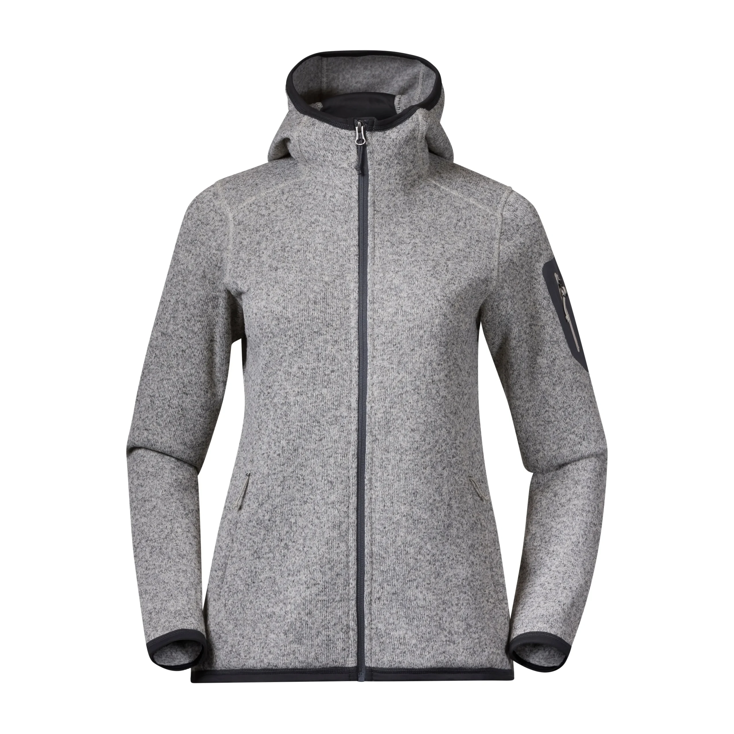 Online Bergans Kamphaug Knitted W Hoodie - Chalk Sand