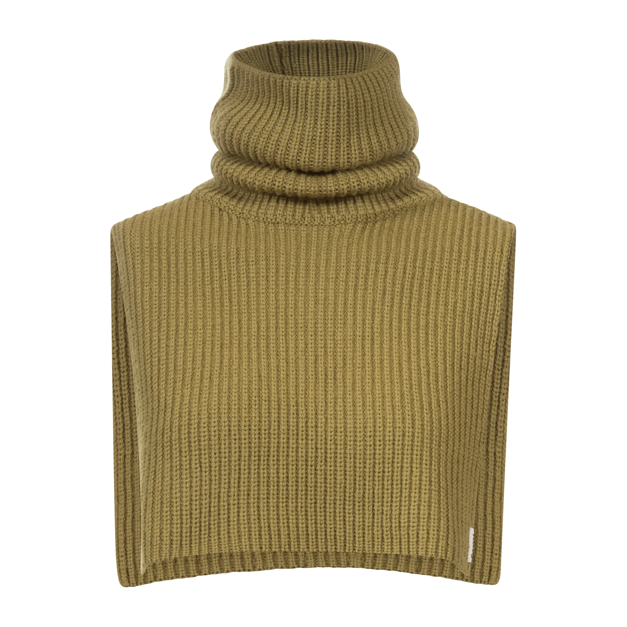 New Bergans Knitted Neck Warmer - Olive Green